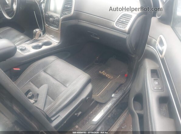 1C4RJFBG6HC848606 2017 JEEP GRAND CHEROKEE Black წინა სალონის ხედი