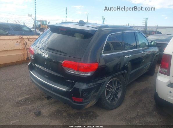 1C4RJFBG6HC848606 2017 JEEP GRAND CHEROKEE Black უკანა სალონის ხედი