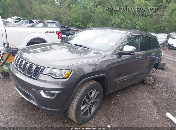 1C4RJFBG6HC862442 2017 JEEP GRAND CHEROKEE Gray Vista tres cuartos delantera izquierda