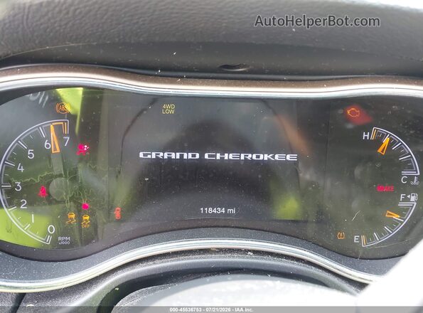 1C4RJFBG6HC862442 2017 JEEP GRAND CHEROKEE Gray Vista de los asientos traseros