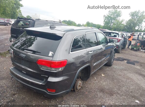 1C4RJFBG6HC862442 2017 JEEP GRAND CHEROKEE Gray Trasero derecho