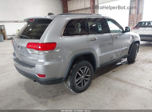 1C4RJFBG6HC864692 2017 JEEP GRAND CHEROKEE Серебряный Задняя правая четверть