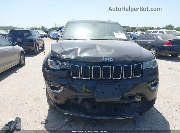 1C4RJFBG6HC940475 2017 JEEP GRAND CHEROKEE Black Սարքավորումների վահանակի տեսք