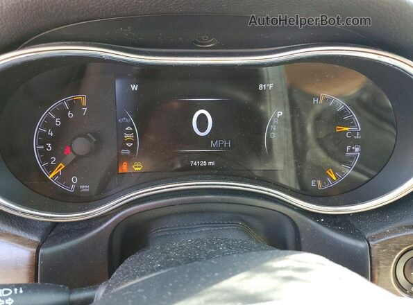 1C4RJFBG6JC188637 2018 JEEP GRAND White Սարքավորումների վահանակի տեսք
