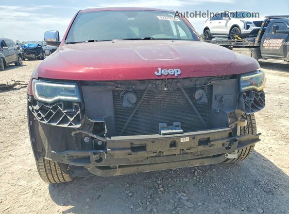 1C4RJFBG6JC190341 2018 JEEP GRAND Burgundy Դիմացի տեսք