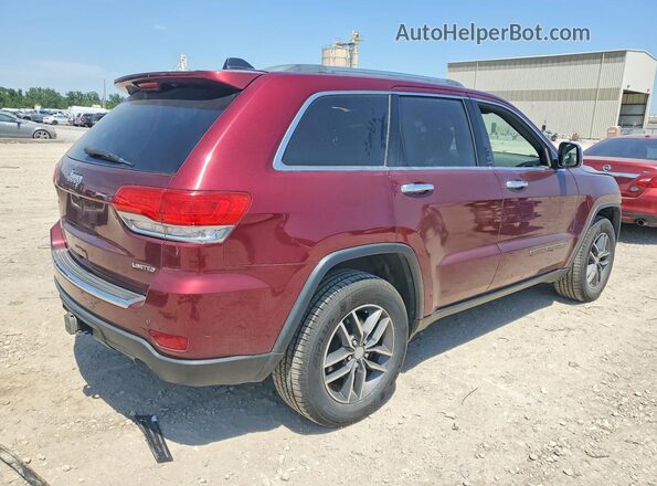 1C4RJFBG6JC190341 2018 JEEP GRAND Burgundy Հետևի աջ
