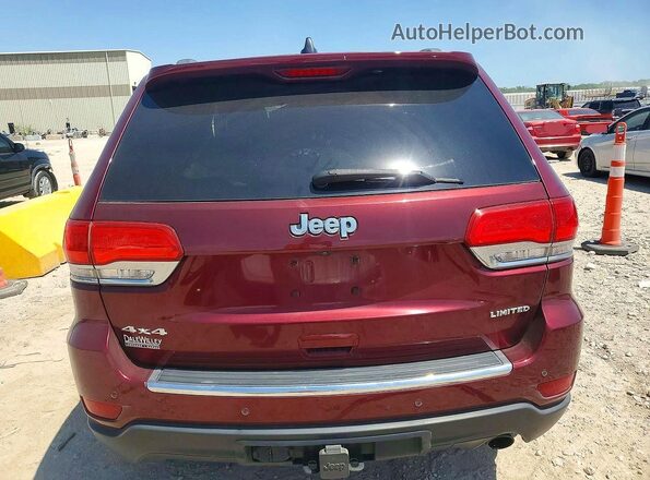 1C4RJFBG6JC190341 2018 JEEP GRAND Burgundy Հետևի տեսք