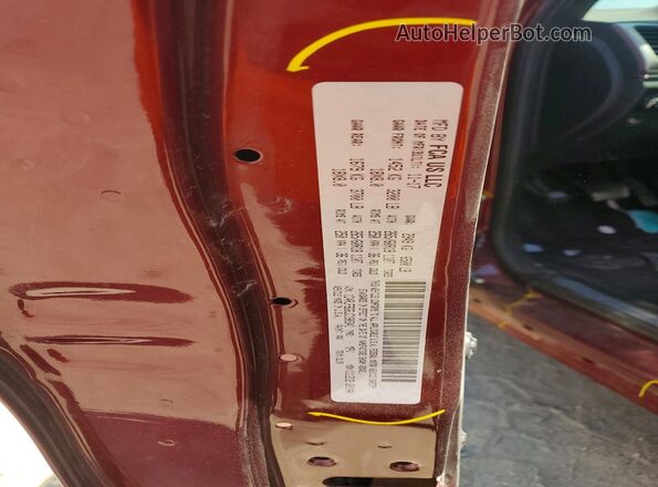 1C4RJFBG6JC190341 2018 JEEP GRAND Burgundy Սալոնի 360 աստիճան տեսք