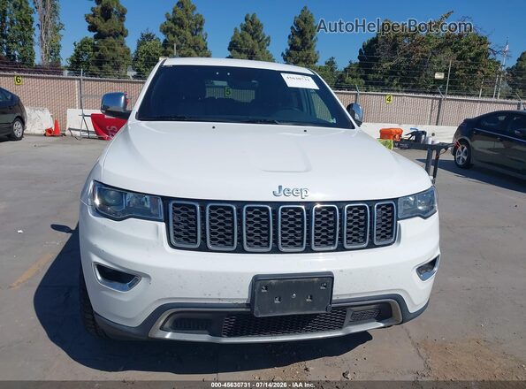 1C4RJFBG6JC308341 2018 JEEP GRAND CHEROKEE White Widok zestawu wskaźników
