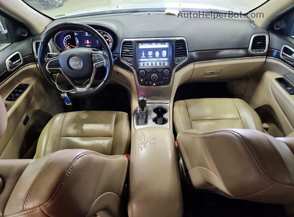 1C4RJFBG6JC427412 2018 JEEP GRAND White წინა პანელის ხედი