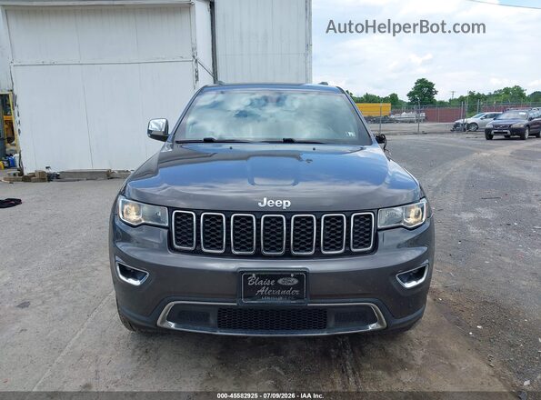 1C4RJFBG6KC693093 2019 JEEP GRAND CHEROKEE Gray უკანა სალონის ხედი