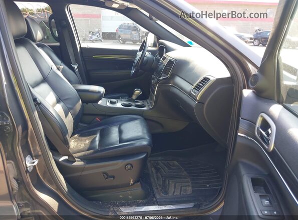 1C4RJFBG6KC842652 2019 JEEP GRAND CHEROKEE Gray Widok wnętrza z przodu