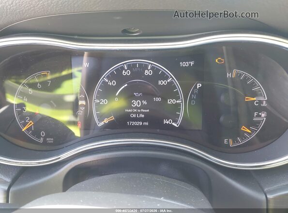 1C4RJFBG6KC856616 2019 JEEP GRAND CHEROKEE White Вид задніх сидінь