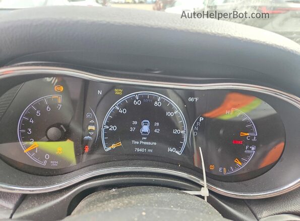 1C4RJFBG6LC304230 2020 JEEP GRAND Black Սարքավորումների վահանակի տեսք
