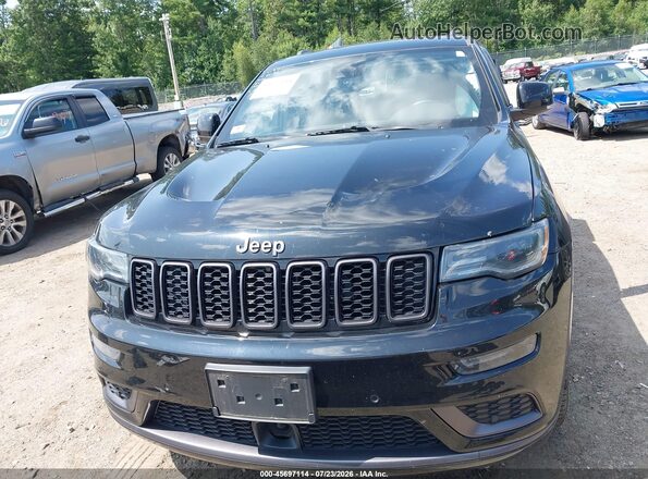 1C4RJFBG6LC440812 2020 JEEP GRAND CHEROKEE Black Вид щитка приладів