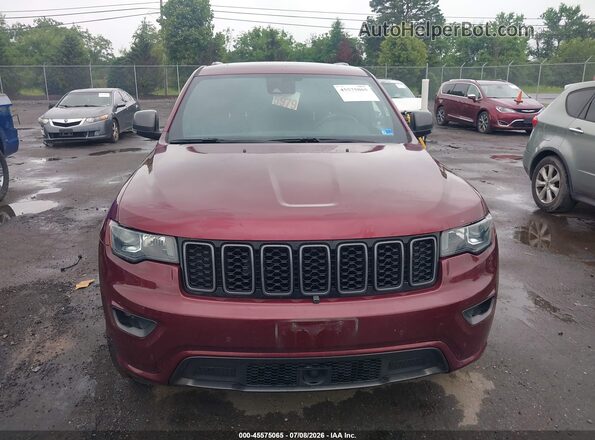 1C4RJFBG6MC529734 2021 JEEP GRAND CHEROKEE Red Rear interior view