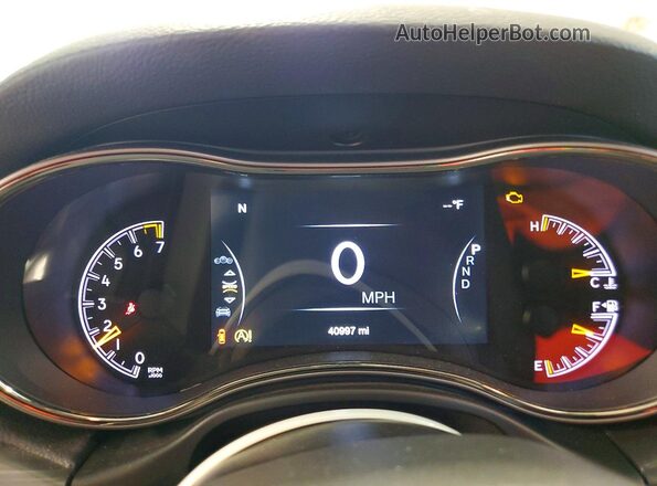 1C4RJFBG6MC839558 2021 JEEP GRAND White Instrument cluster view
