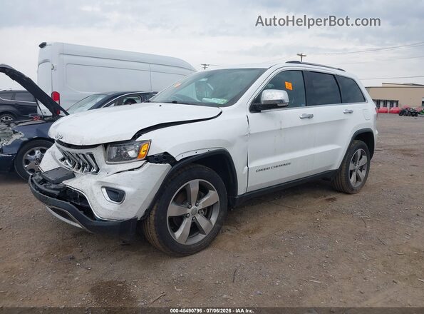 1C4RJFBG7GC310608 2016 JEEP GRAND CHEROKEE White Vista tres cuartos delantera izquierda