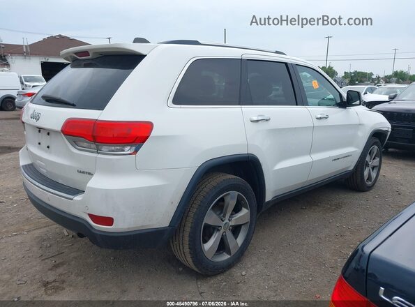 1C4RJFBG7GC310608 2016 JEEP GRAND CHEROKEE White Trasero derecho