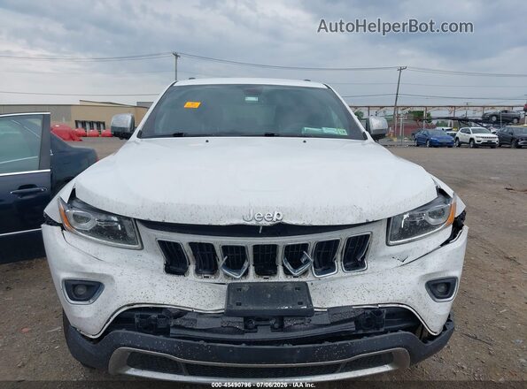 1C4RJFBG7GC310608 2016 JEEP GRAND CHEROKEE White Vista del cuadro de instrumentos