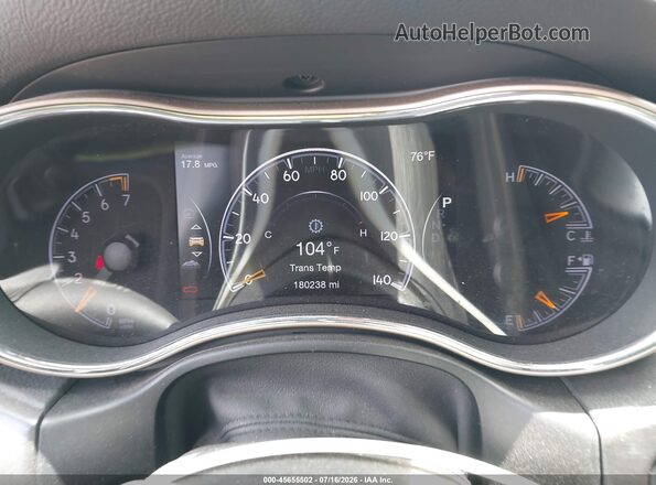 1C4RJFBG7GC381677 2016 JEEP GRAND CHEROKEE Gray Widok tylnych siedzeń