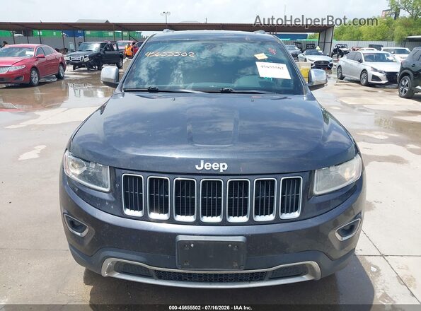 1C4RJFBG7GC381677 2016 JEEP GRAND CHEROKEE Gray Widok zestawu wskaźników