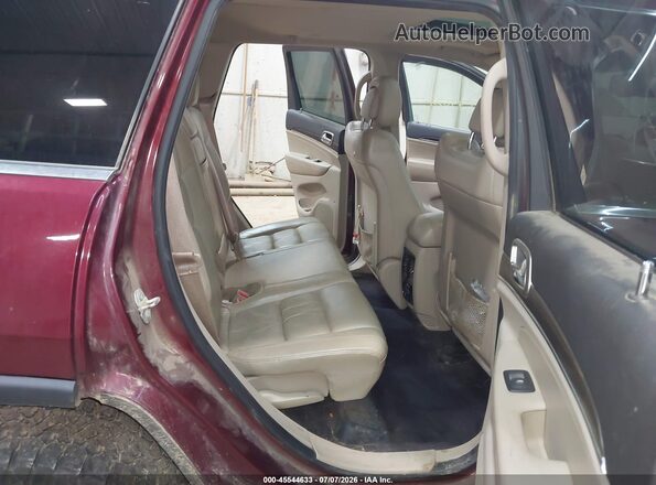 1C4RJFBG7GC389407 2016 JEEP GRAND CHEROKEE Burgundy Vista de la etiqueta del VIN