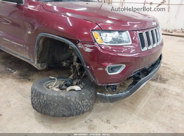 1C4RJFBG7GC389407 2016 JEEP GRAND CHEROKEE Burgundy Vista frontal