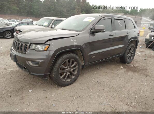 1C4RJFBG7GC429307 2016 JEEP GRAND CHEROKEE Gray Przód lewy