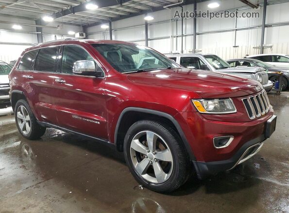 1C4RJFBG7GC452764 2016 JEEP GRAND Burgundy წინა მარჯვენა