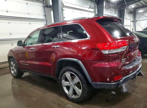 1C4RJFBG7GC452764 2016 JEEP GRAND Burgundy უკანა მარცხენა