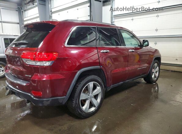 1C4RJFBG7GC452764 2016 JEEP GRAND Burgundy უკანა მარჯვენა