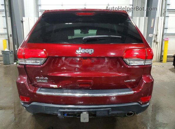 1C4RJFBG7GC452764 2016 JEEP GRAND Burgundy უკანა ხედი