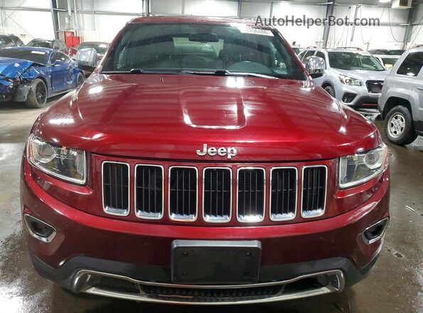 1C4RJFBG7GC452764 2016 JEEP GRAND Burgundy წინა ხედი