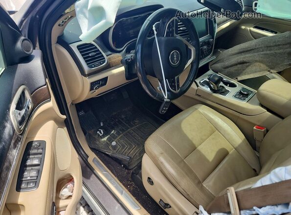 1C4RJFBG7HC603247 2017 JEEP GRAND Gray Dashboard view