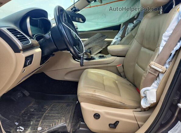 1C4RJFBG7HC603247 2017 JEEP GRAND Gray Front interior view