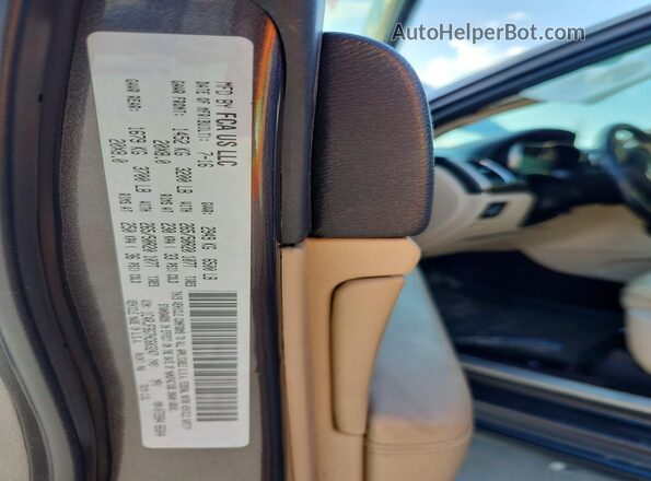 1C4RJFBG7HC603247 2017 JEEP GRAND Gray 360 interior view