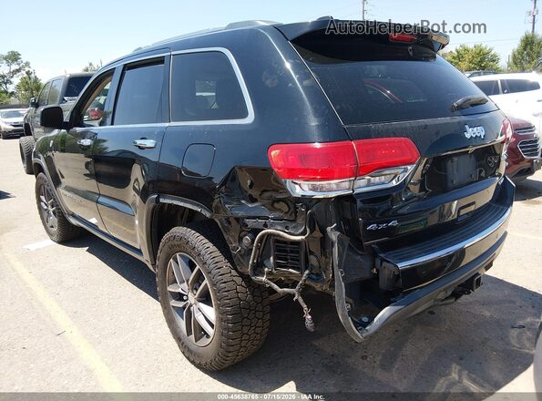 1C4RJFBG7HC738695 2017 JEEP GRAND CHEROKEE Black Tył lewy