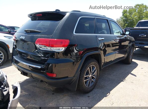 1C4RJFBG7HC738695 2017 JEEP GRAND CHEROKEE Black Tył prawy