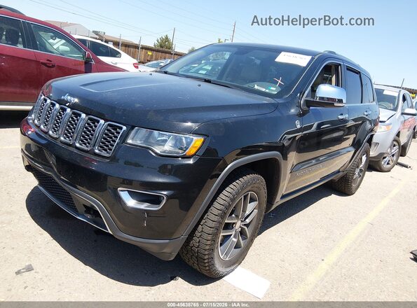 1C4RJFBG7HC738695 2017 JEEP GRAND CHEROKEE Black Przód lewy