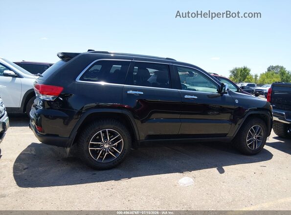 1C4RJFBG7HC738695 2017 JEEP GRAND CHEROKEE Black Widok wnętrza z tyłu