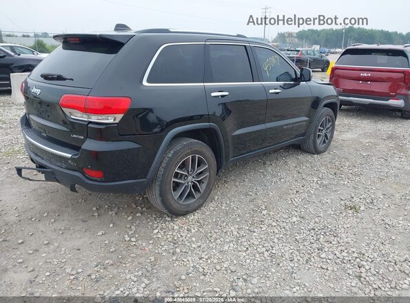 1C4RJFBG7HC801066 2017 JEEP GRAND CHEROKEE Black Tył prawy