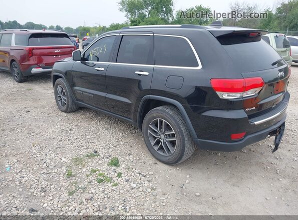 1C4RJFBG7HC801066 2017 JEEP GRAND CHEROKEE Black Tył lewy