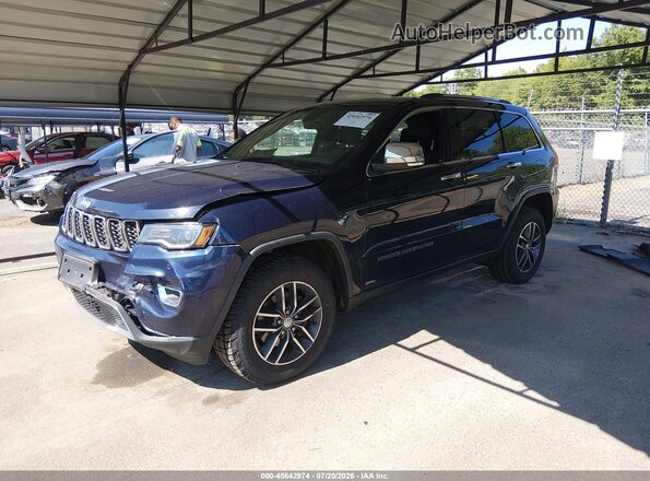 1C4RJFBG7HC924673 2017 JEEP GRAND CHEROKEE Blue Передня ліва чверть