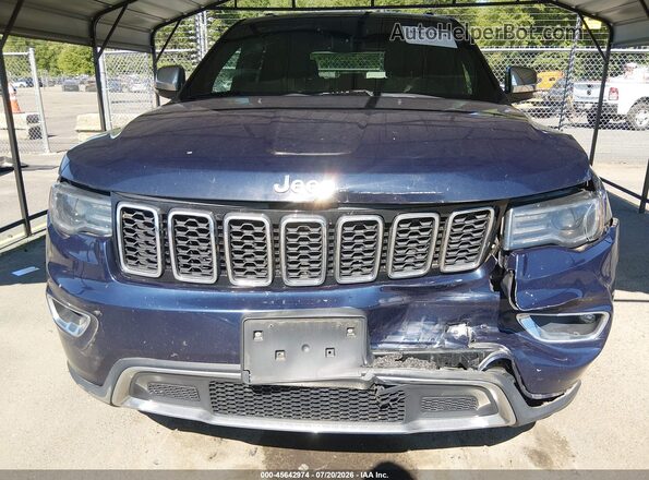 1C4RJFBG7HC924673 2017 JEEP GRAND CHEROKEE Blue Вид спереду