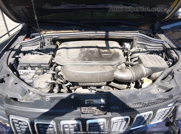 1C4RJFBG7HC924673 2017 JEEP GRAND CHEROKEE Blue Вид ззаду