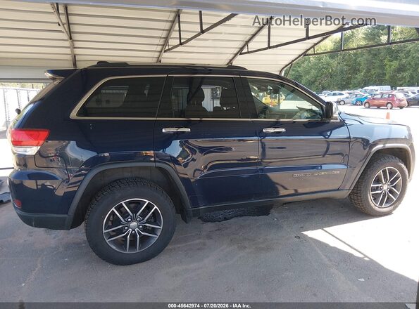 1C4RJFBG7HC924673 2017 JEEP GRAND CHEROKEE Blue Вид задньої частини салону