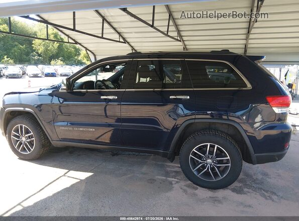 1C4RJFBG7HC924673 2017 JEEP GRAND CHEROKEE Blue Панорамний вид салону 360°