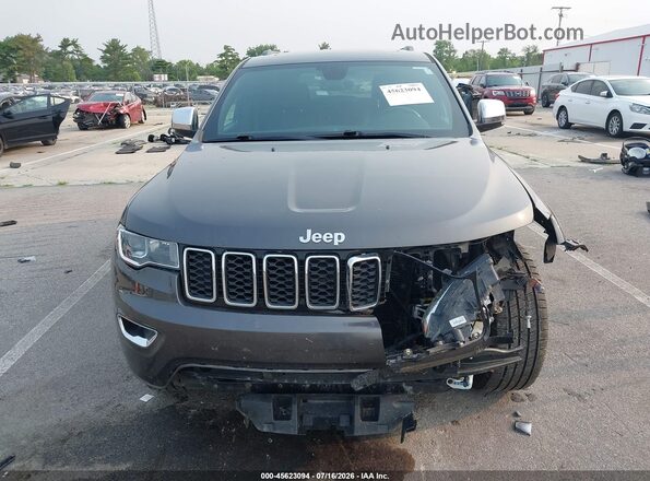 1C4RJFBG7JC204229 2018 JEEP GRAND CHEROKEE Gray Սարքավորումների վահանակի տեսք