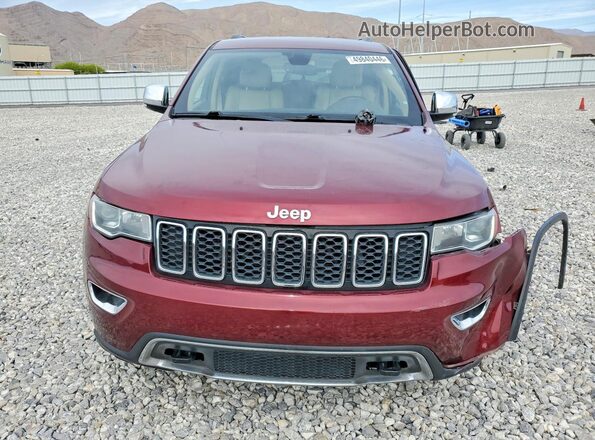 1C4RJFBG7JC508340 2018 JEEP GRAND Burgundy Դիմացի տեսք